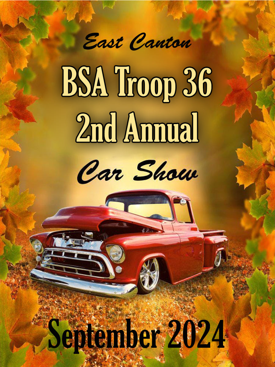 Custom Car Show Dash Plaques: Full Color Printed Metal, 3x4" 130 pieces