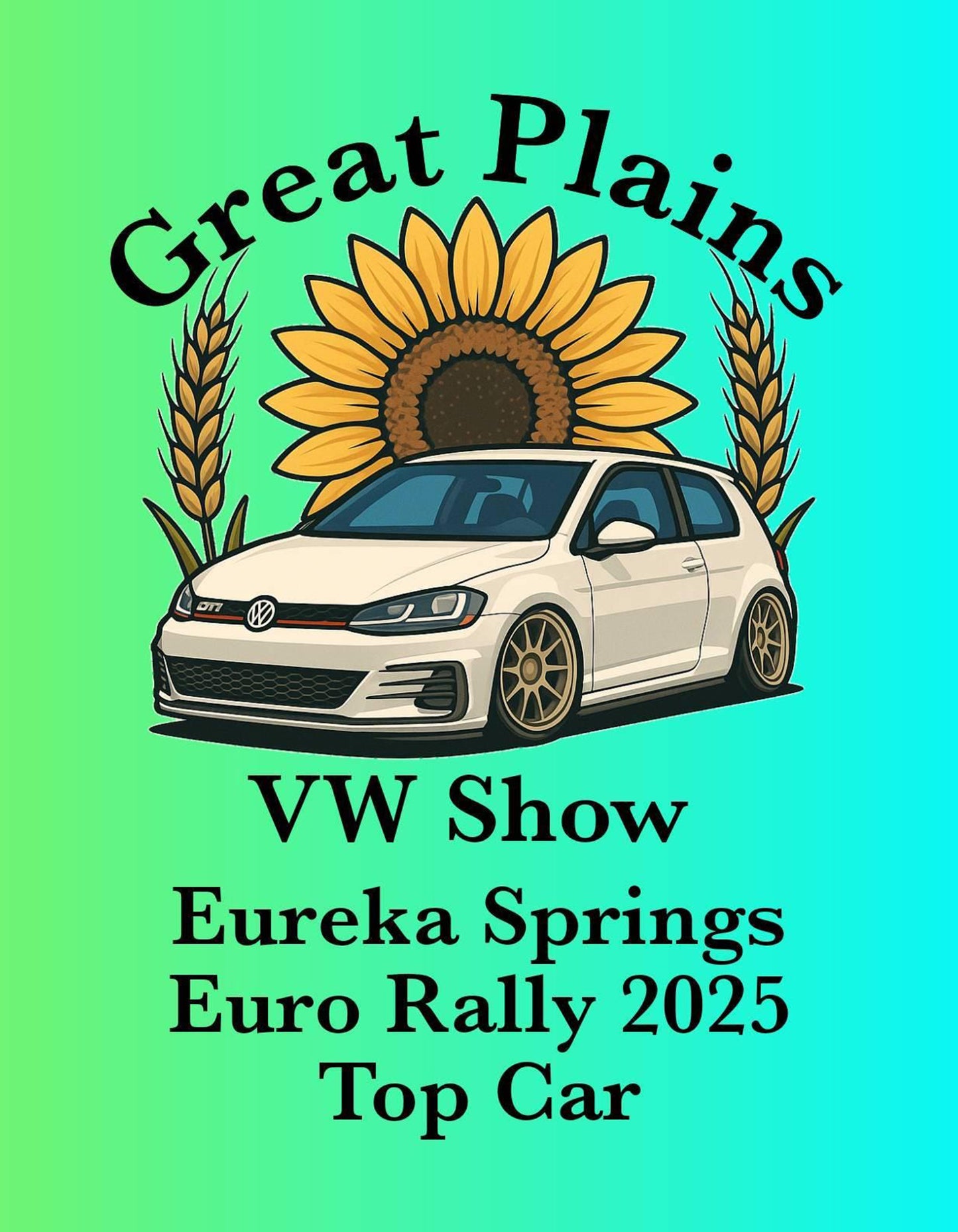 Custom Car Show Dash Plaques: Full Color Printed Metal, 3x4" 50 pieces