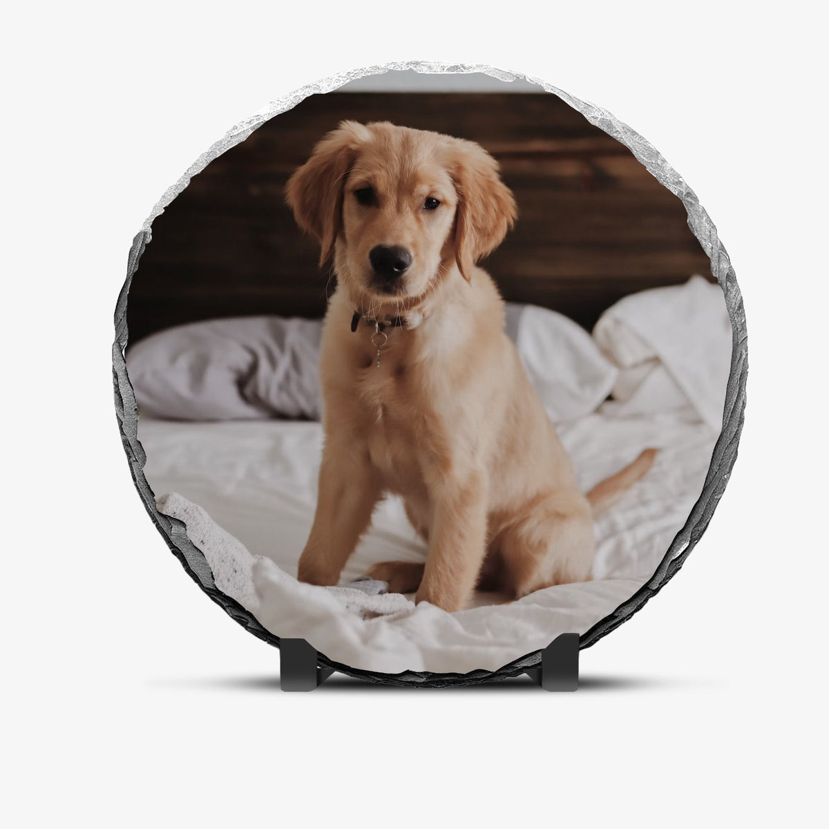 Slate photo!   Printed rock shows off your cherished photos!