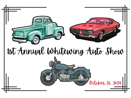 Custom Car Show Dash Plaques: Full Color Printed Metal, 3x4" 150 pieces
