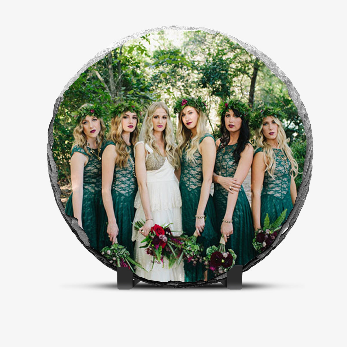 Slate photo!   Printed rock shows off your cherished photos!