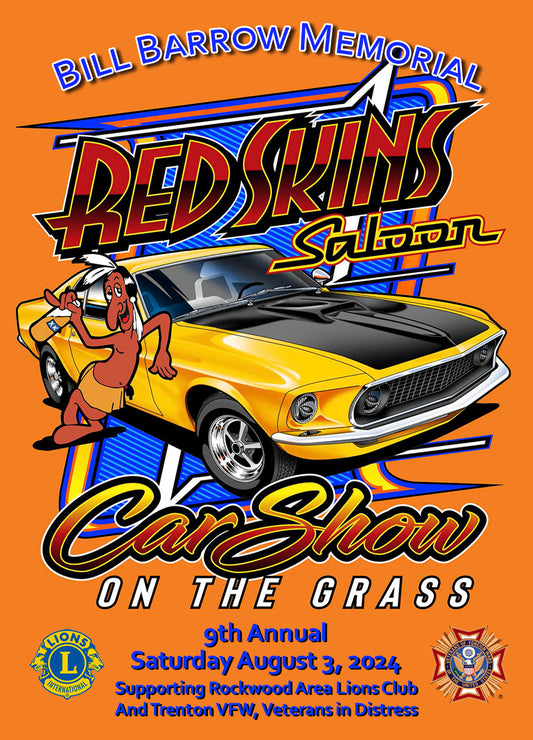 Custom Car Show Dash Plaques: Full Color Printed Metal, 3x4" 130 pieces